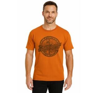 Harley-Davidson “Screw the Pump” Graphic Tee – EUC Size Large